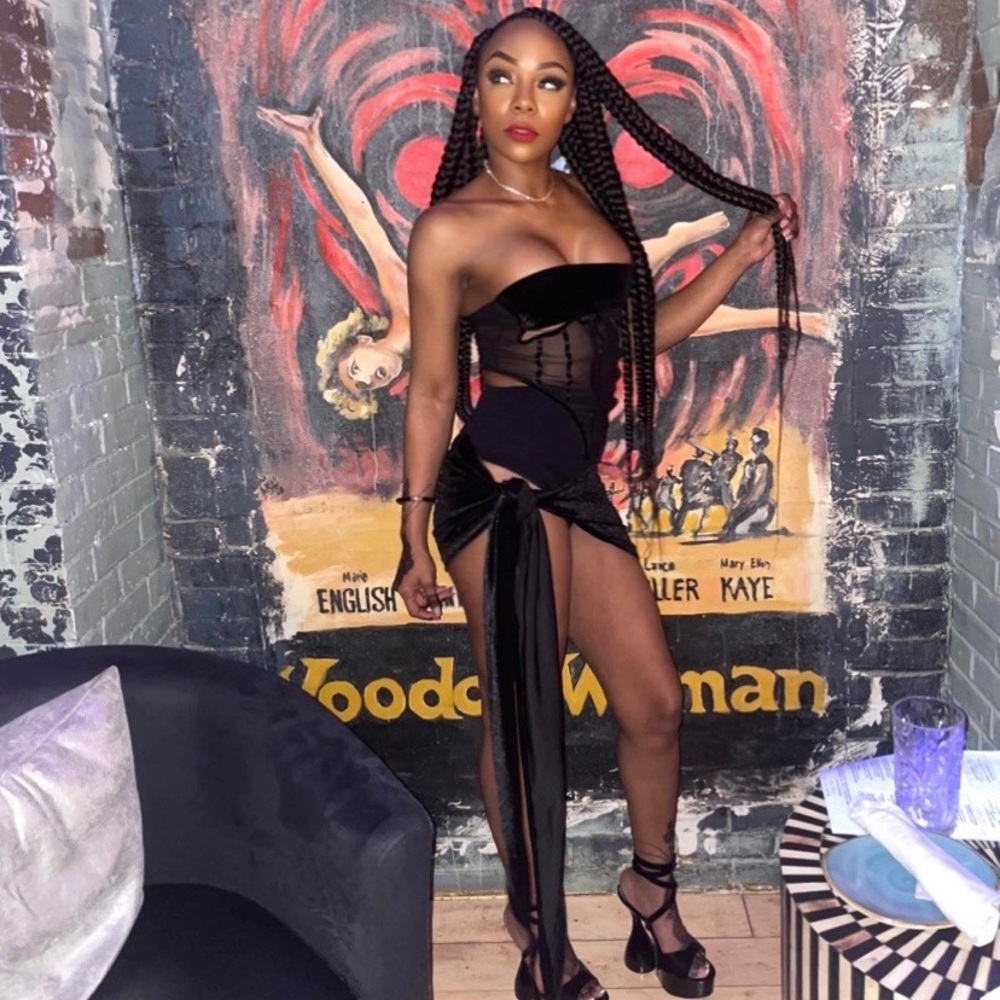 It’s a wrap for me dress from @withnaomii